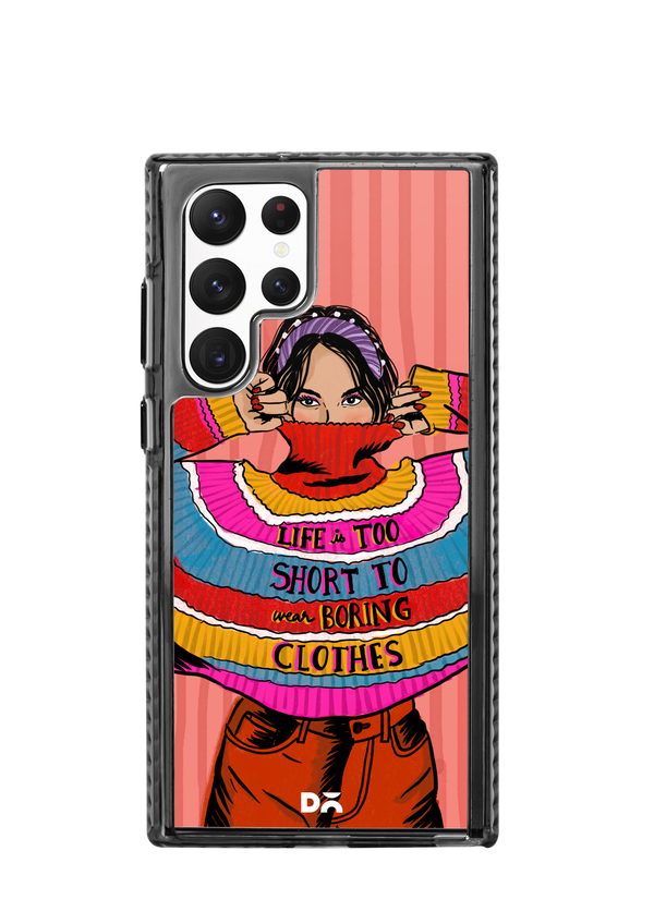 DailyObjects Colourblock Jumper Stride 2.0 Case Cover For Samsung Galaxy S23 Ultra