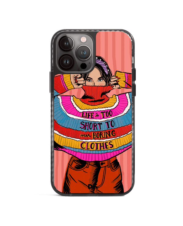 DailyObjects Colourblock Jumper Stride 2.0 Case Cover For iPhone 13 Pro Max