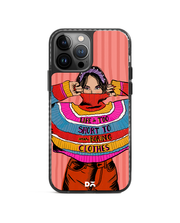 DailyObjects Colourblock Jumper Stride 2.0 Phone Case Cover For iPhone 15 Pro Max