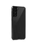 DailyObjects Commando Series Black Clear Case Cover For Samsung Galaxy S21 Plus