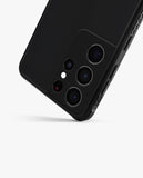 DailyObjects Commando Series Black Clear Case Cover For Samsung Galaxy S21 Ultra