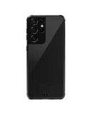 DailyObjects Commando Series Black Clear Case Cover For Samsung Galaxy S21 Ultra