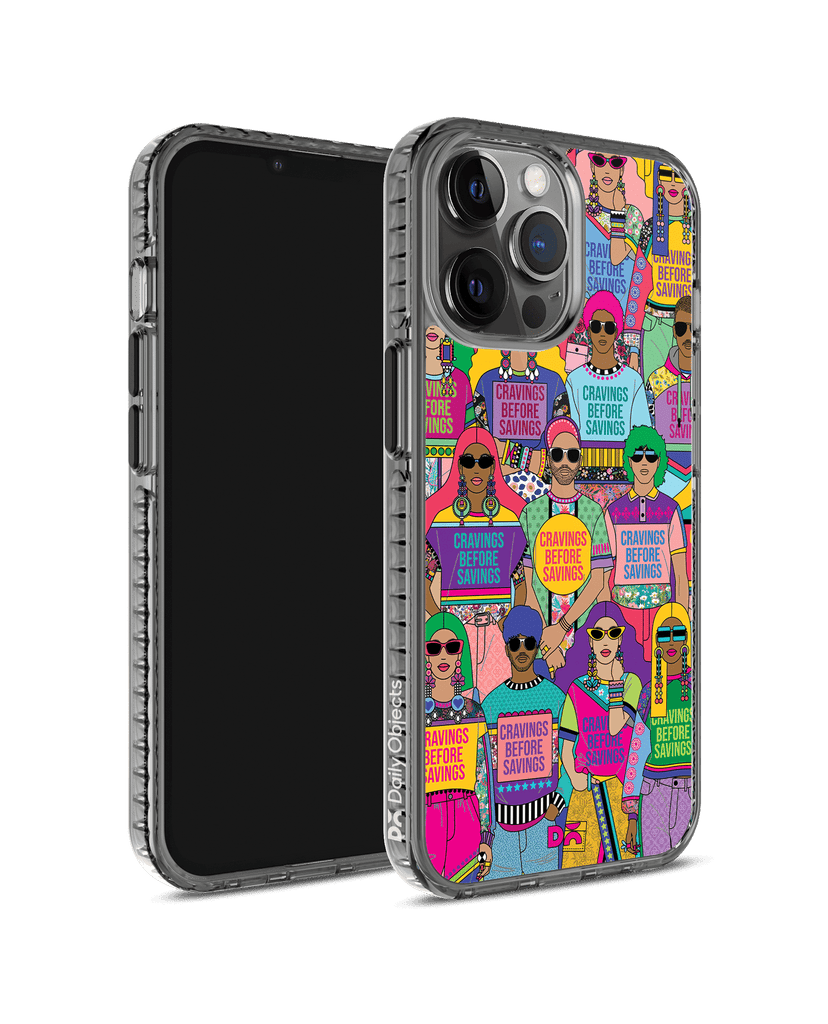 DailyObjects Cravings Before Savings Stride 2.0 Case Cover For iPhone 12 Pro