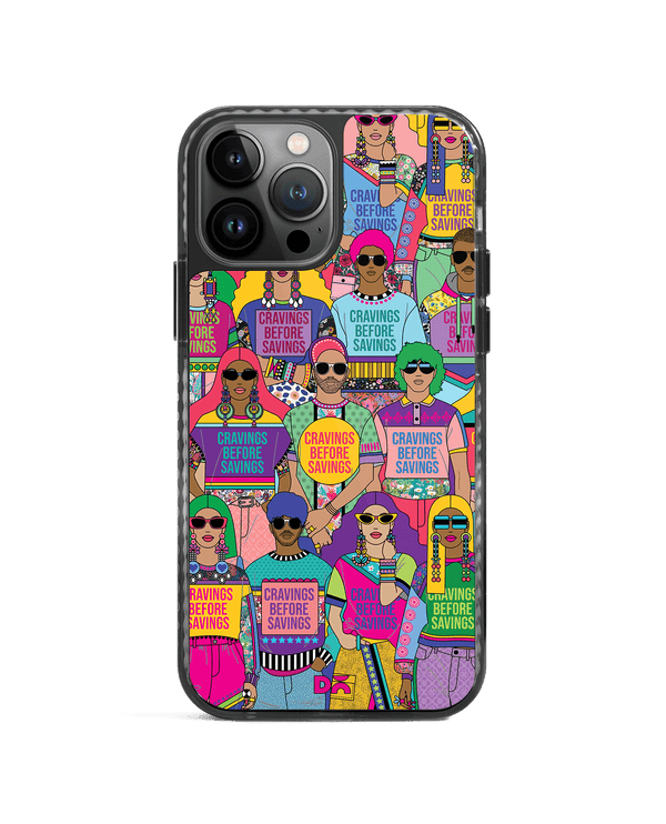 DailyObjects Cravings Before Savings Stride 2.0 Case Cover For iPhone 13 Pro