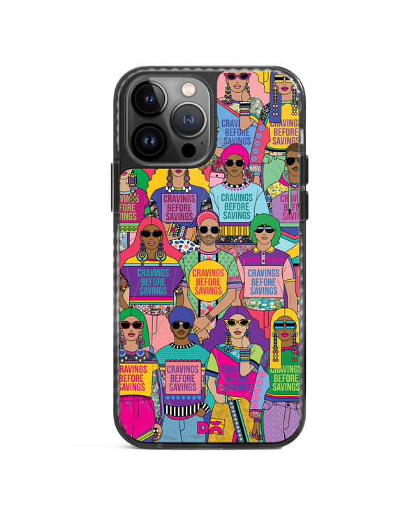 DailyObjects Cravings Before Savings Stride 2.0 Phone Case Cover For iPhone 15 Pro Max