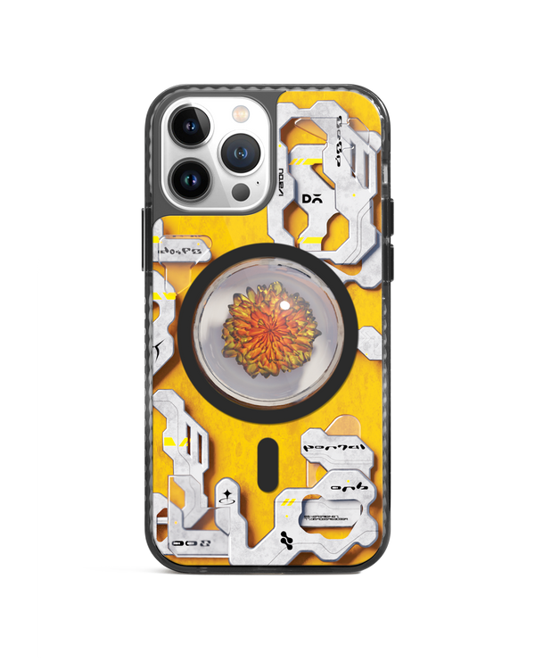 DailyObjects Cronus Stride 2.0 Clear MagSafe Phone Case Cover For iPhone 15 Pro Max