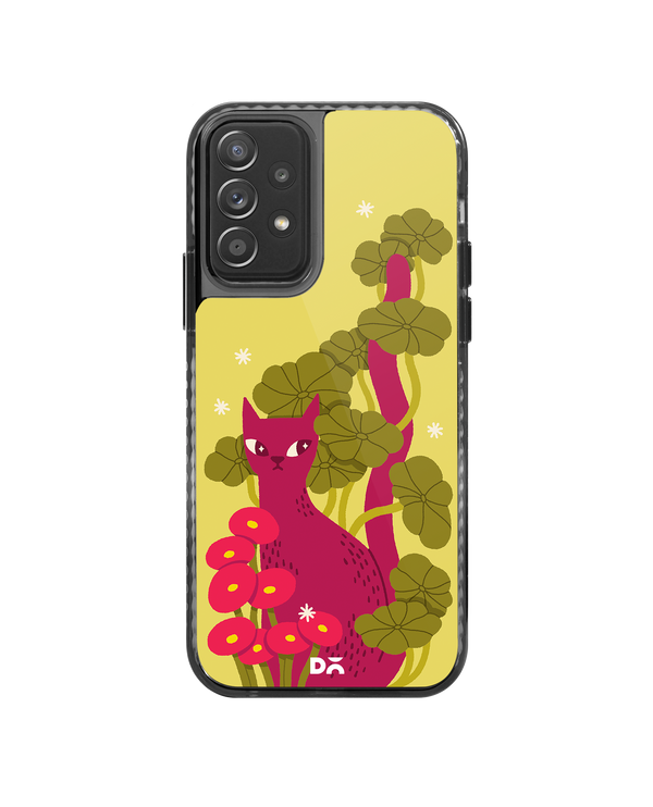 Curious Cat Stride 2.0 Case Cover For Samsung Galaxy A52