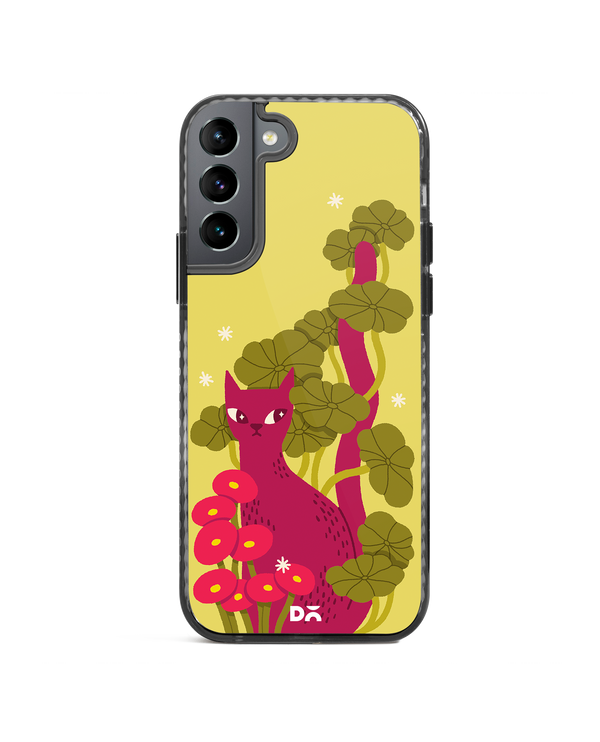 Curious Cat Stride 2.0 Case Cover For Samsung Galaxy S21 FE