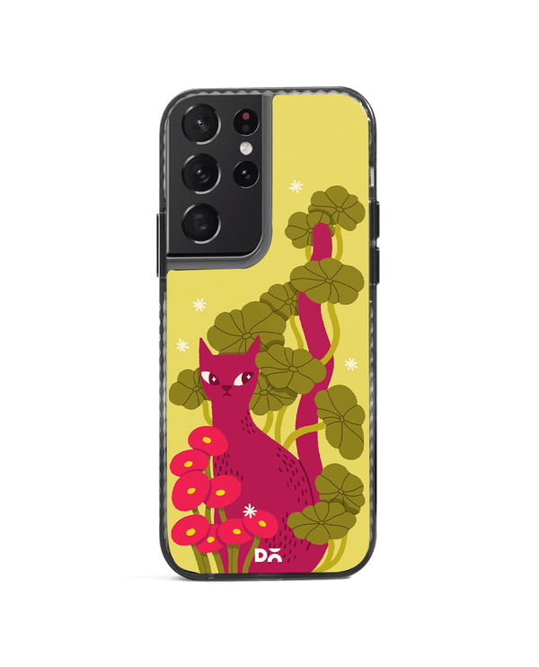 Curious Cat Stride 2.0 Case Cover For Samsung Galaxy S21 Ultra