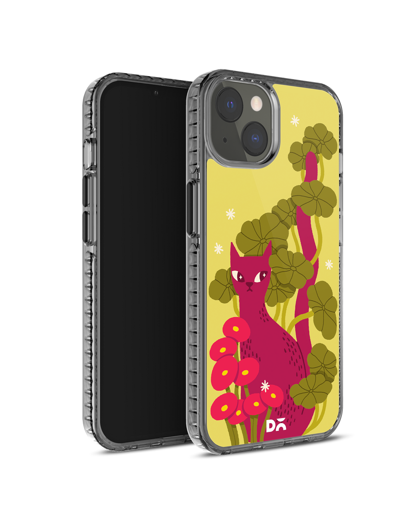 DailyObjects Curious Cat Stride 2.0 Case Cover For iPhone 15 Plus