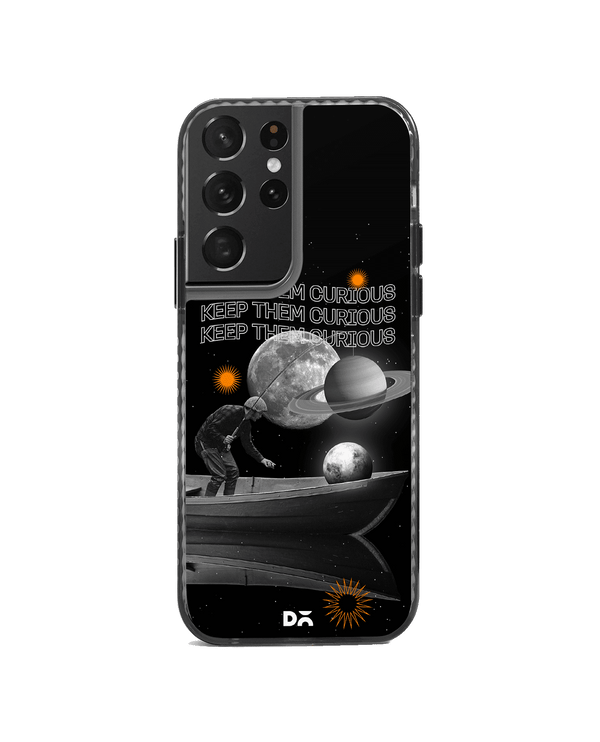 DailyObjects Curious State of Mind Stride 2.0 Case Cover For Samsung Galaxy S21 Ultra