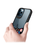 DailyObjects Day Dreamer Black Hybrid Clear Case Cover For iPhone 12 Pro Max