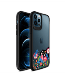 DailyObjects Day Dreamer Black Hybrid Clear Case Cover For iPhone 12 Pro Max