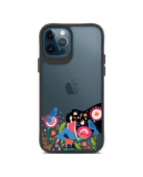 DailyObjects Day Dreamer Black Hybrid Clear Case Cover For iPhone 12 Pro Max