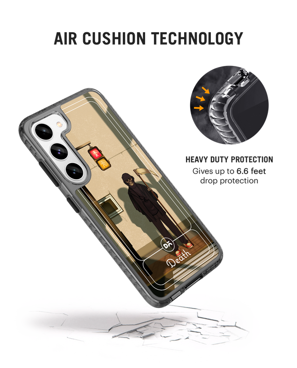 DailyObjects Death Stride 2.0 Case Cover For Samsung Galaxy S23 Plus