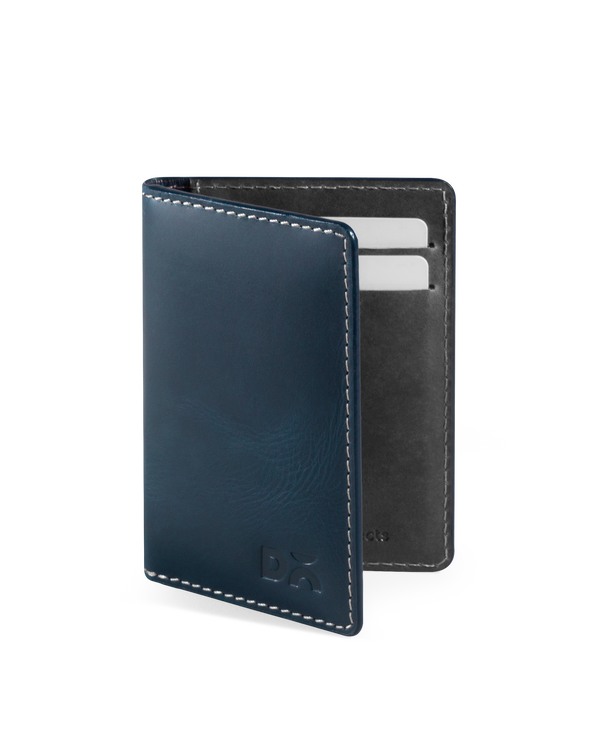 Log Bi-Fold Leather Wallet