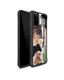 DailyObjects Desert Drop Black Hybrid Clear Case Cover For Samsung Galaxy S20 Plus