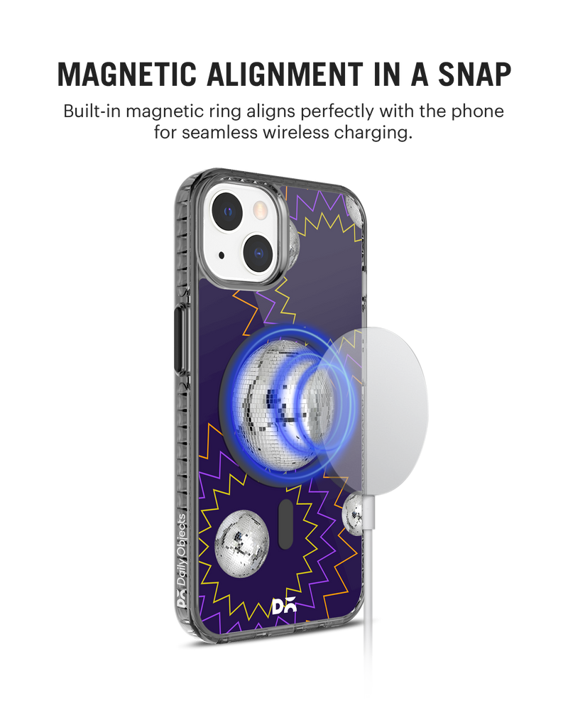 Disco Ball Stride 2.0 Clear MagSafe Phone Case Cover For iPhone 14