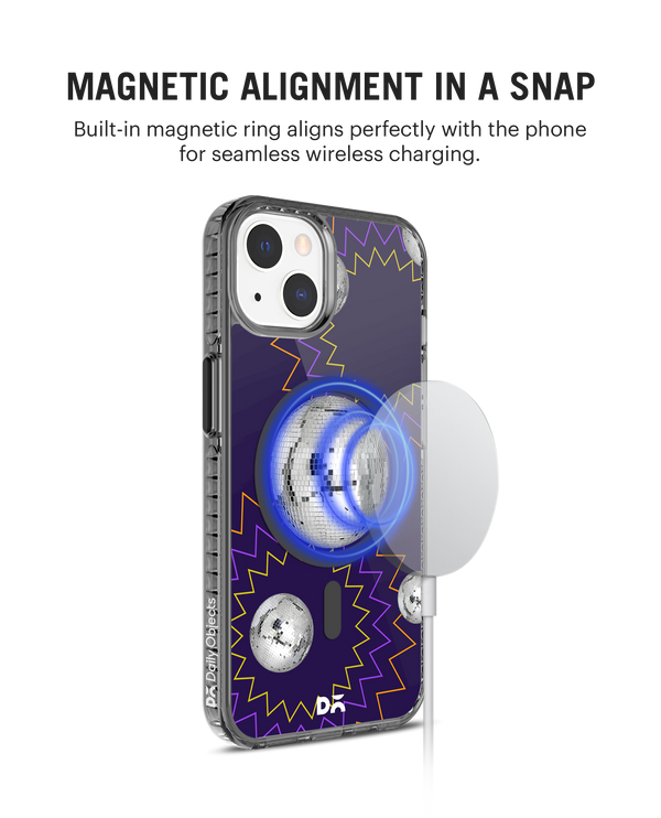 Disco Ball Stride 2.0 Clear MagSafe Phone Case Cover For iPhone 15