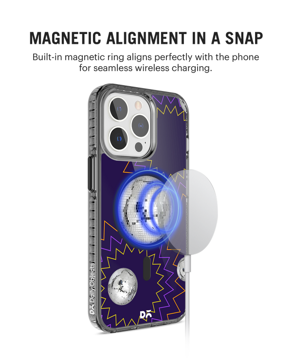 Disco Ball Stride 2.0 Clear MagSafe Phone Case Cover For iPhone 15 Pro