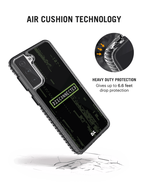 DailyObjects Disconnected Stride 2.0 Case Cover For Samsung Galaxy S21 FE