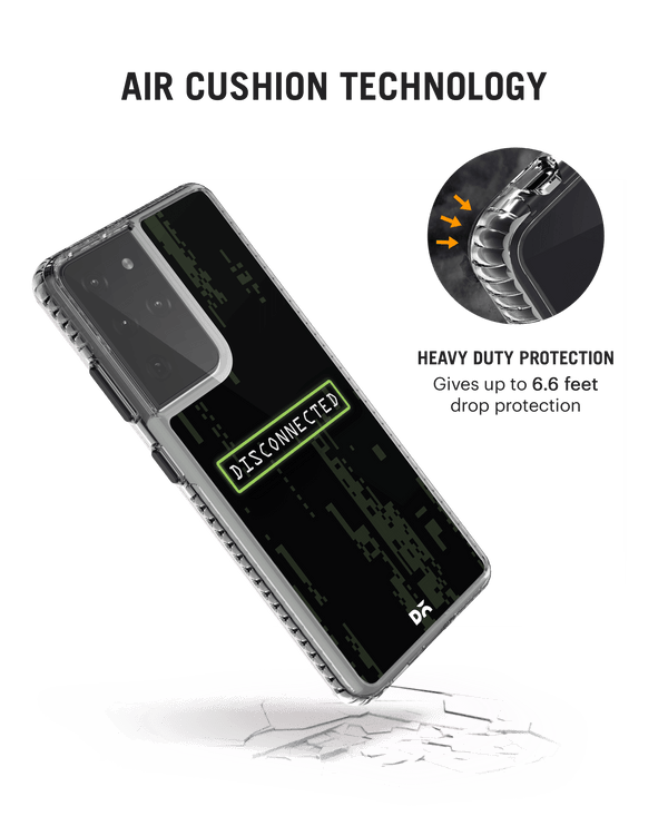 DailyObjects Disconnected Stride 2.0 Case Cover For Samsung Galaxy S21 Ultra