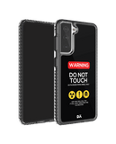 DailyObjects Do Not Touch Stride 2.0 Case Cover For Samsung Galaxy S21