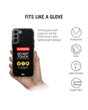 DailyObjects Do Not Touch Stride 2.0 Case Cover For Samsung Galaxy S21