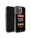 DailyObjects Do Not Touch Stride 2.0 Phone Case Cover For iPhone 14 Pro