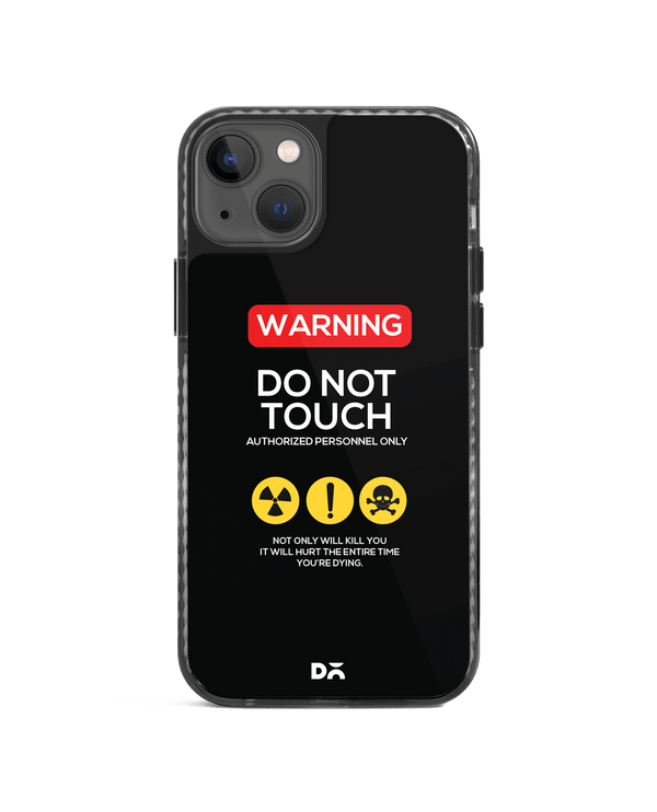 DailyObjects Do Not Touch Stride 2.0 Phone Case Cover For iPhone 14
