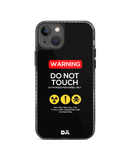 DailyObjects Do Not Touch Stride 2.0 Phone Case Cover For iPhone 15 Plus