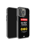 DailyObjects Do Not Touch Stride 2.0 Phone Case Cover For iPhone 15 Pro