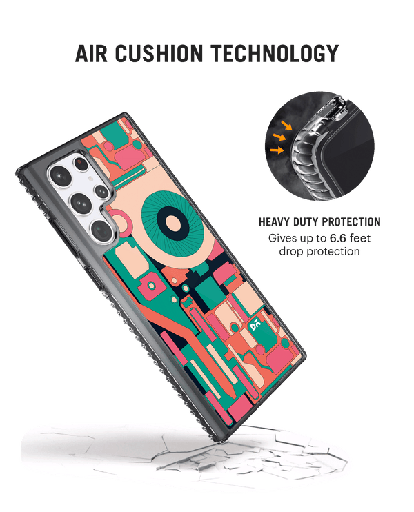 DailyObjects Fan-tilator Stride 2.0 Case Cover For Samsung Galaxy S23 Ultra