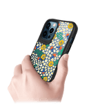 DailyObjects Festive Flora Black Hybrid Clear Case Cover For iPhone 12 Pro Max