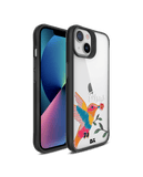 DailyObjects Fly High Black Hybrid Clear Case Cover For iPhone 13 Mini