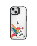 DailyObjects Fly High Black Hybrid Clear Case Cover For iPhone 13 Mini