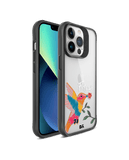 DailyObjects Fly High Black Hybrid Clear Case Cover For iPhone 13 Pro Max