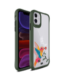 DailyObjects Fly High Green Hybrid Clear Case Cover For iPhone 11