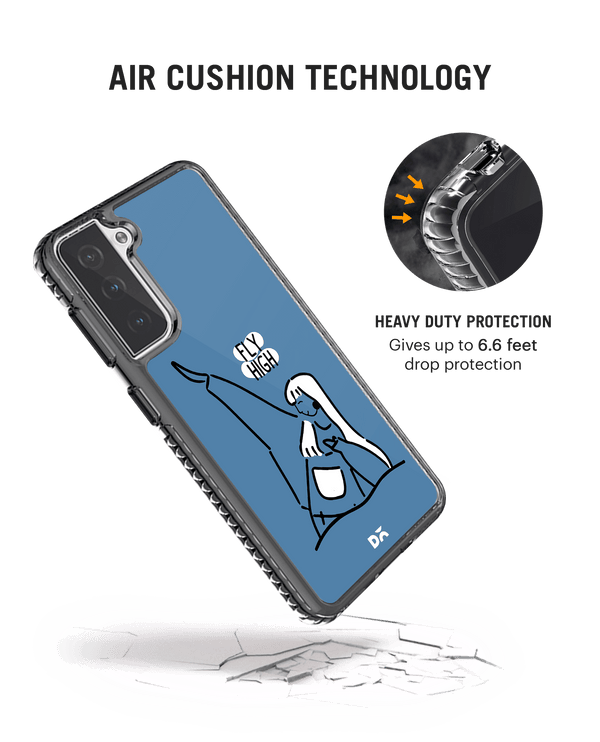 DailyObjects Flying High Stride 2.0 Case Cover For Samsung Galaxy S21
