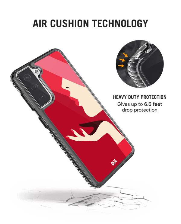 DailyObjects Flying Kiss Stride 2.0 Case Cover For Samsung Galaxy S21