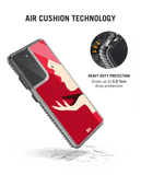 DailyObjects Flying Kiss Stride 2.0 Case Cover For Samsung Galaxy S21 Ultra