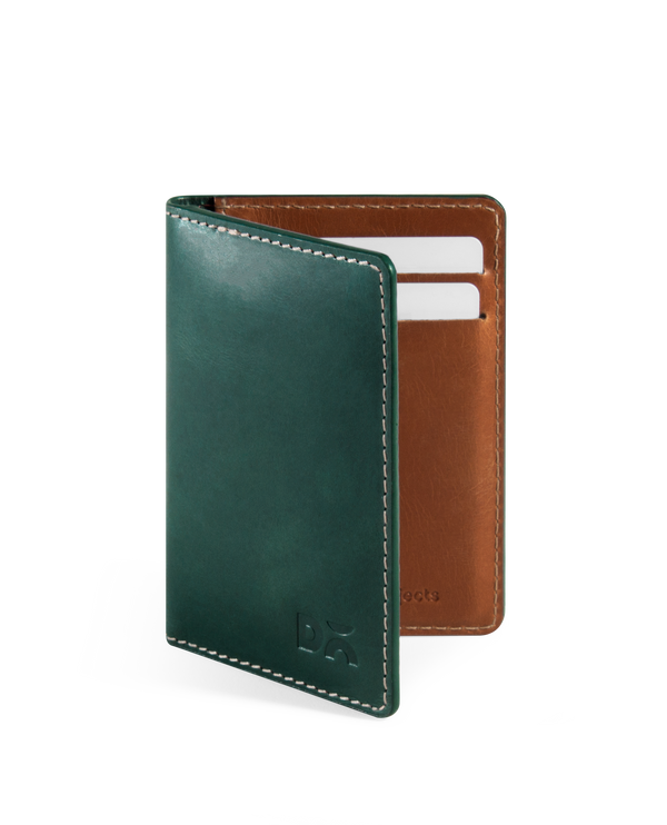 Log Bi-Fold Leather Wallet