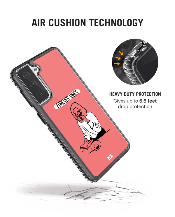 DailyObjects Forever Vibes Stride 2.0 Case Cover For Samsung Galaxy S21