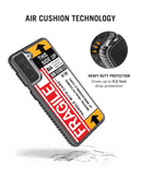 DailyObjects Fragile Stride 2.0 Case Cover For Samsung Galaxy S21