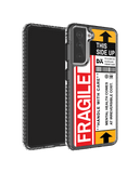 DailyObjects Fragile Stride 2.0 Case Cover For Samsung Galaxy S21