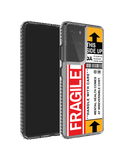 DailyObjects Fragile Stride 2.0 Case Cover For Samsung Galaxy S21 Ultra