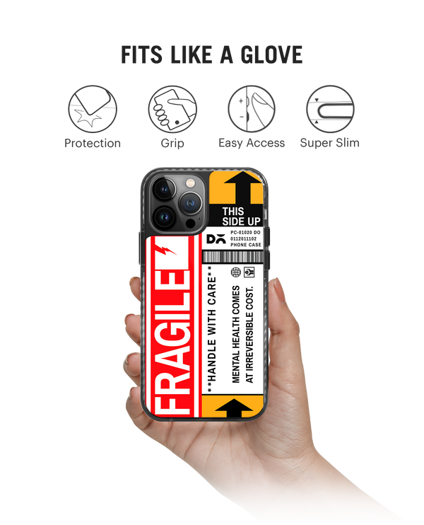 DailyObjects Fragile Stride 2.0 Phone Case Cover For iPhone 15 Pro