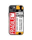 DailyObjects Fragile Stride 2.0 Phone Case Cover For iPhone 15