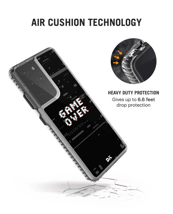DailyObjects Game Over Stride 2.0 Case Cover For Samsung Galaxy S21 Ultra