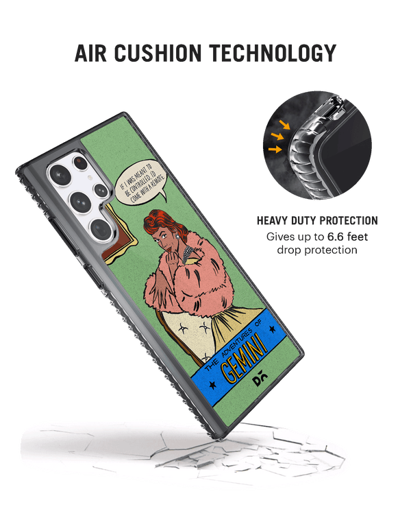 DailyObjects Gemini Stride 2.0 Case Cover For Samsung Galaxy S23 Ultra